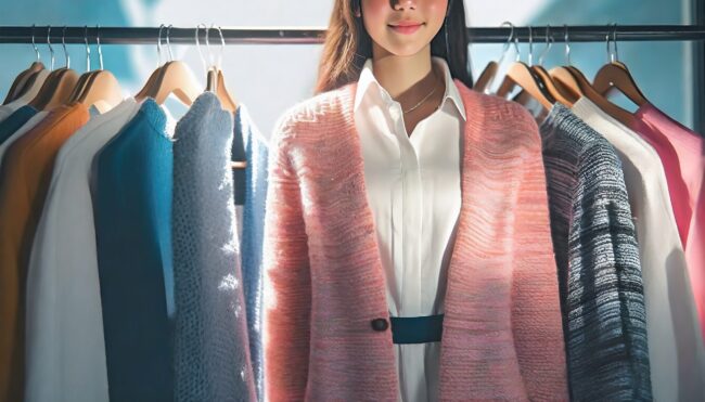 Firefly Clothing store from outside with a beautiful young girl dressed 65494